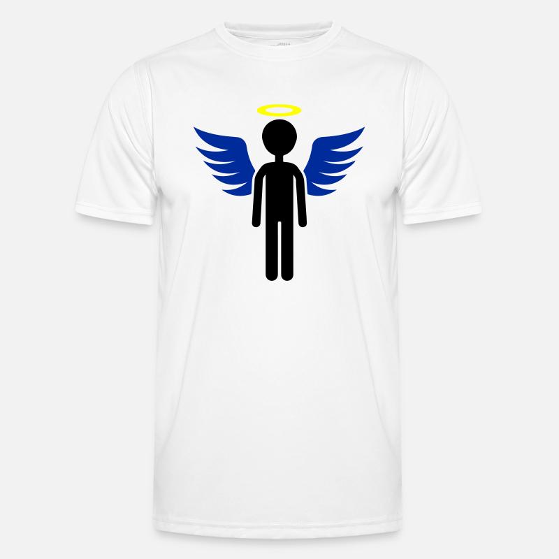 Engel - Funktionsshirt til herrer - hvid
