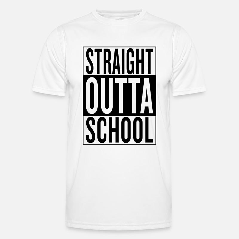 School Männer Funktions-T-Shirt
