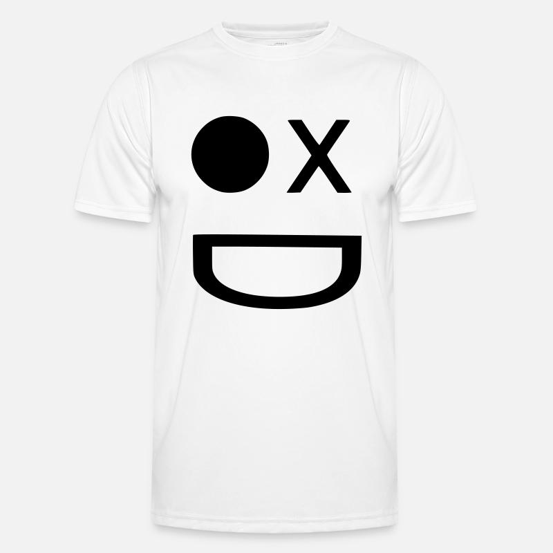 MSS Retro logo - Men's Functional T-Shirt - white