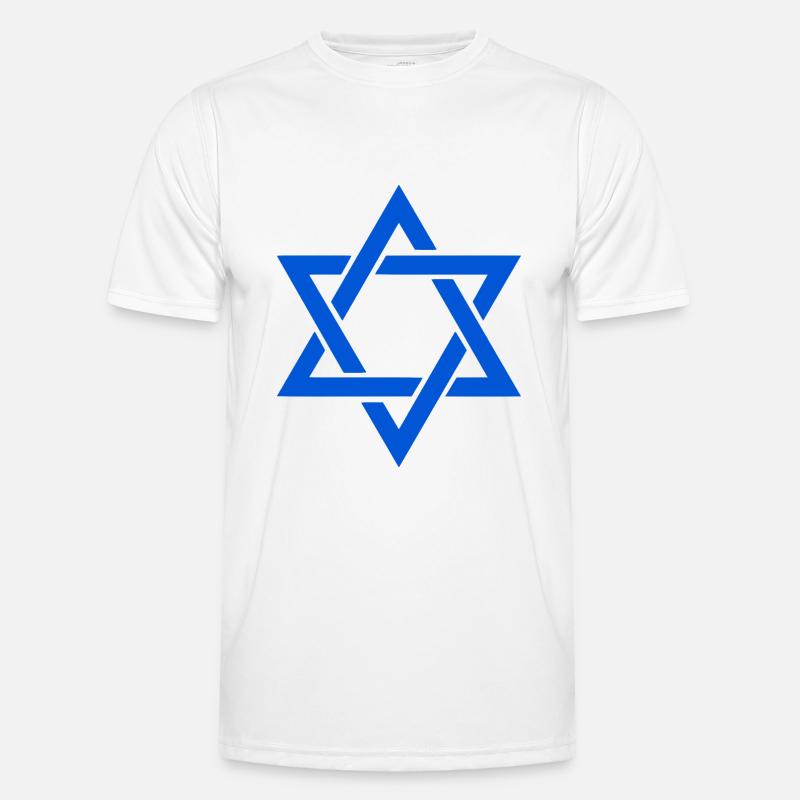 Étoile de David T-shirt sport Homme