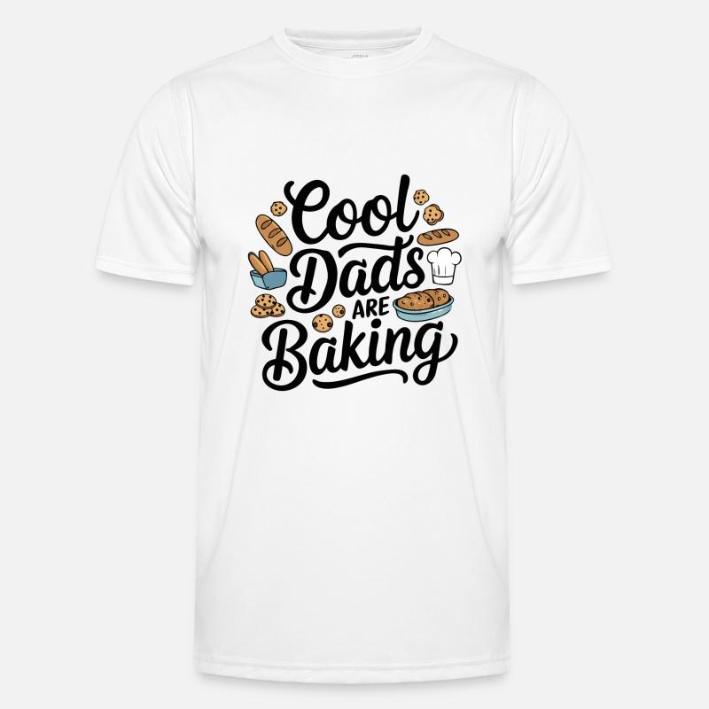 Coole Papas backen Männer Funktions-T-Shirt