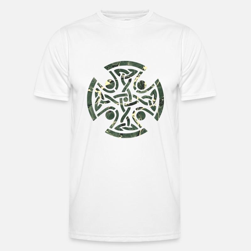 Celtic knot 11 e 226 - Men's Functional T-Shirt - white