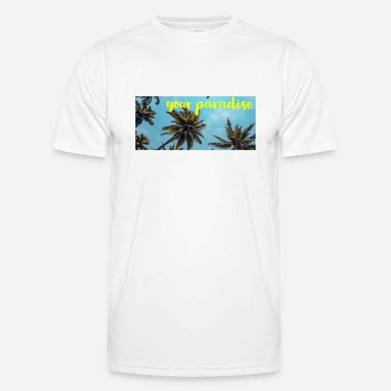 Your Paradise Mode Geschenkidee - Männer Funktions-T-Shirt - Weiß