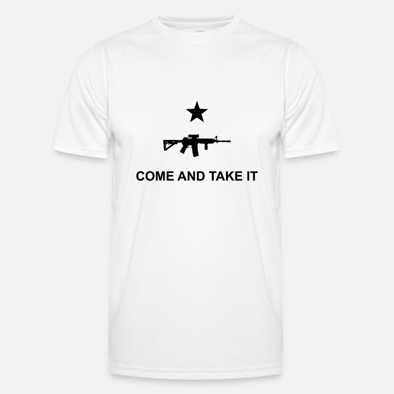 come and take it Männer Funktions-T-Shirt