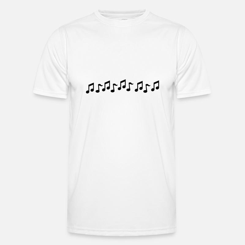 Notes - Men's Functional T-Shirt - white