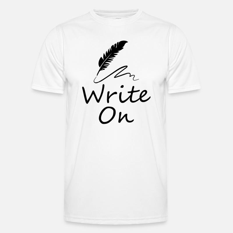 Writer Write On Men's Functional T-Shirt