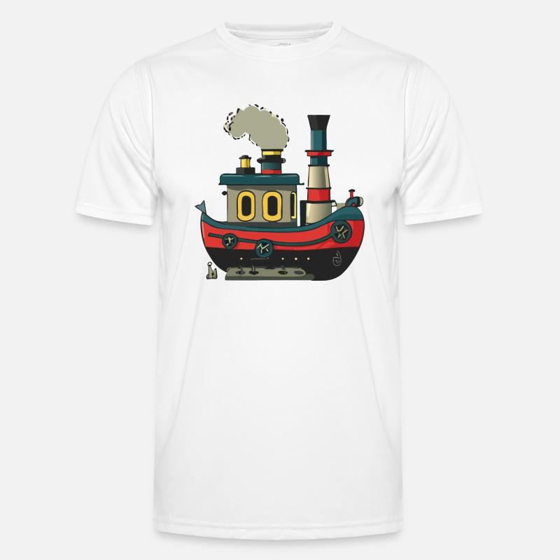 Dampfer Männer Funktions-T-Shirt