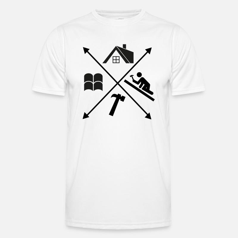 Dachdecker Männer Funktions-T-Shirt
