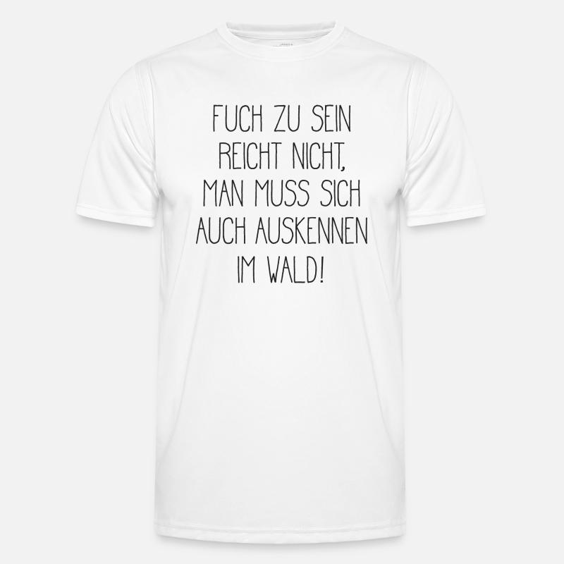 Intelligent Cool Fox Foxes Dicton T-shirt sport Homme