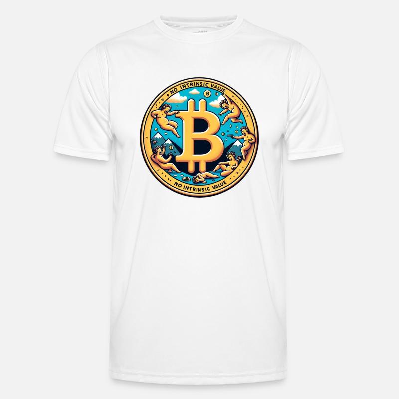 Le bitcoin n’a pas de valeur intrinsèque T-shirt sport Homme