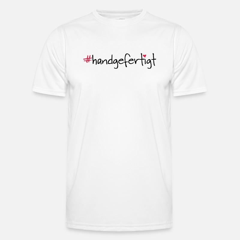 #handgefertigt Männer Funktions-T-Shirt