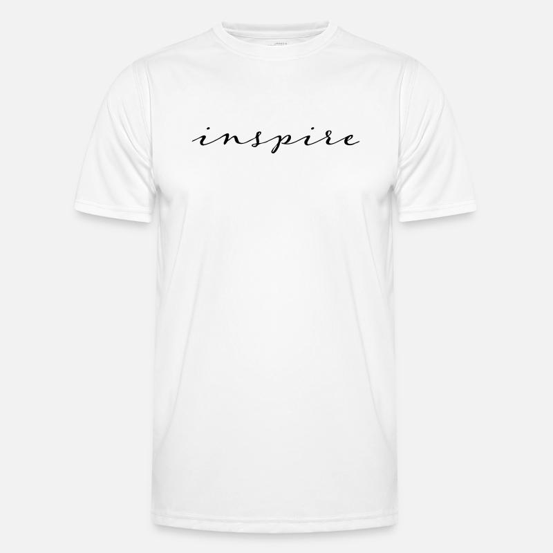 Inspire - Men's Functional T-Shirt - white