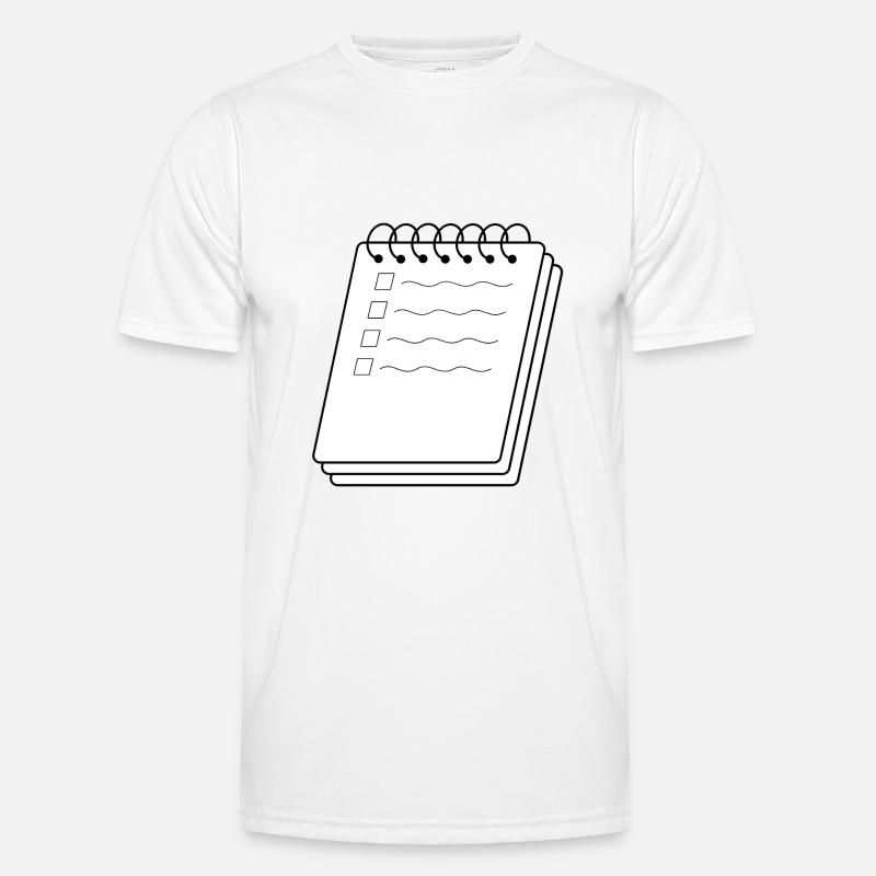 notebook Men's Functional T-Shirt