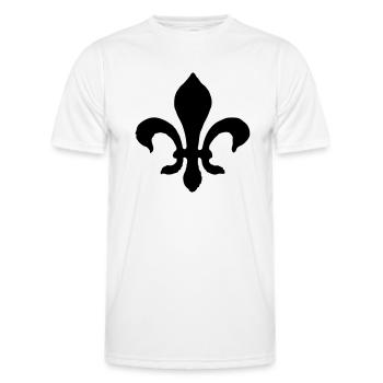 Lillie - Männer Funktions-T-Shirt - Weiß - Vorne - AI Model Male 178 dark (178cm)