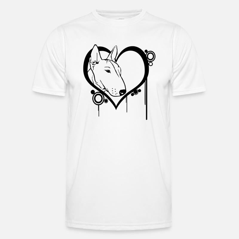 Bull Terrier dans l’âme T-shirt sport Homme