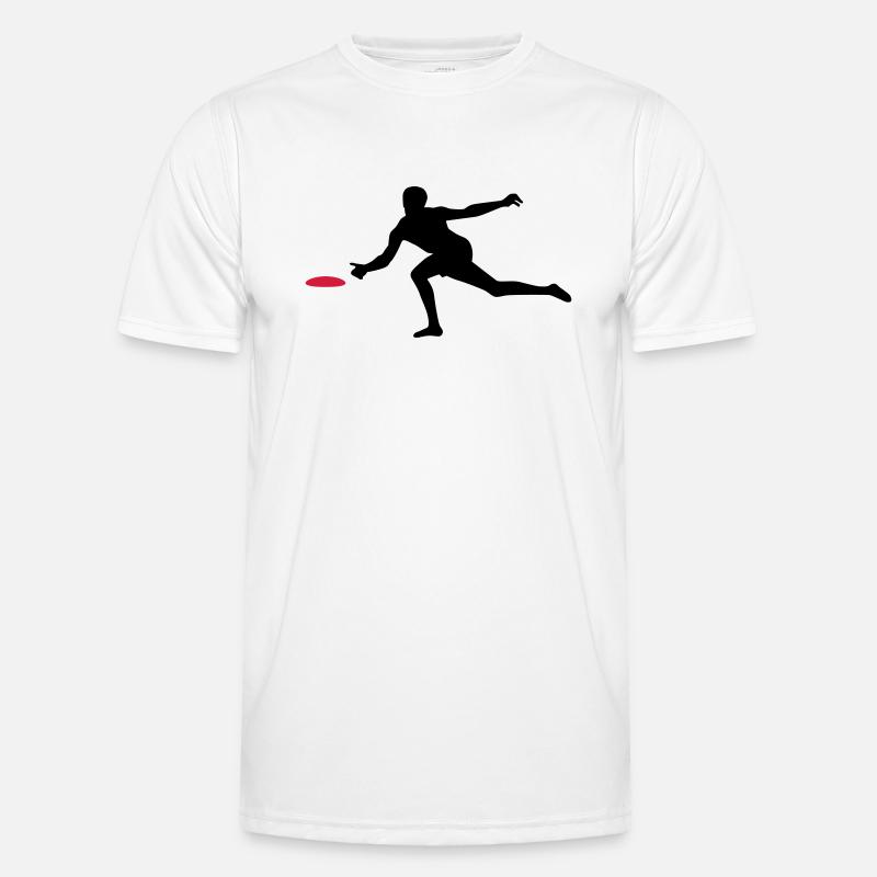 Discgolf - Men's Functional T-Shirt - white