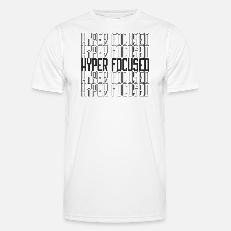Hyperfocused - Men's Functional T-Shirt - white
