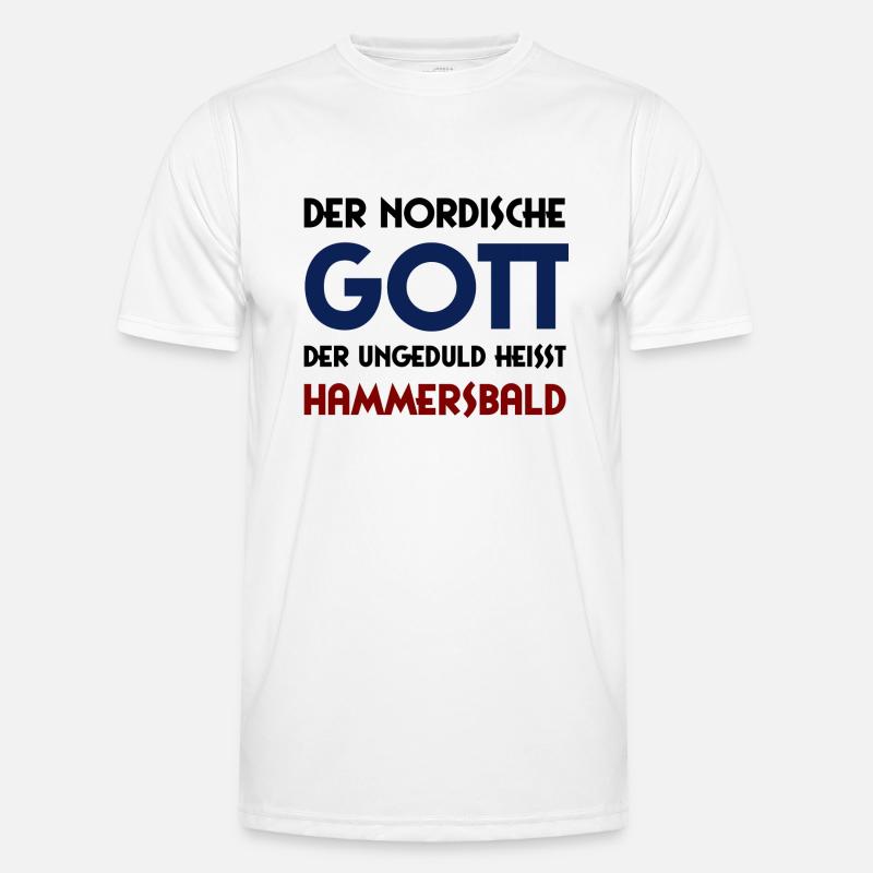 Gott der Ungeduld - Hammersbald Männer Funktions-T-Shirt