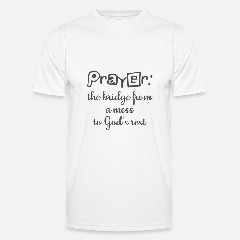 Christian Design Prayer, Le pont d’un gâchis T-shirt sport Homme