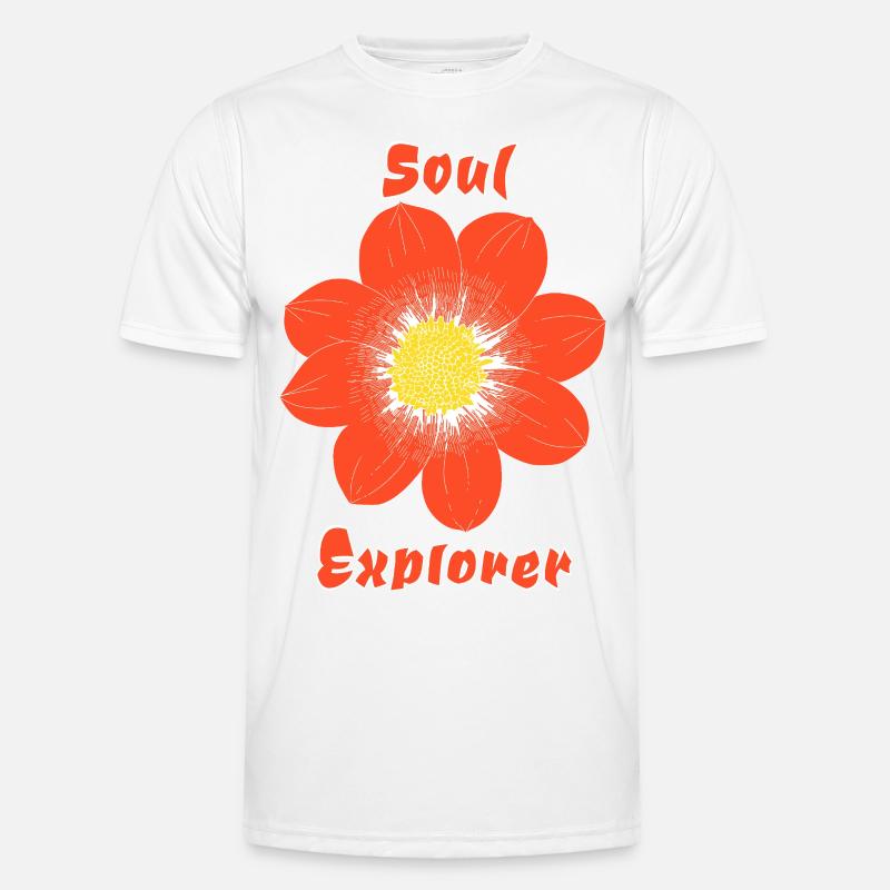 Soul Explorer - Men's Functional T-Shirt - white