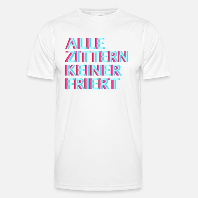 Speedcore Tekk Hardtekk Techno Raver EDM Uptempo Männer Funktions-T-Shirt