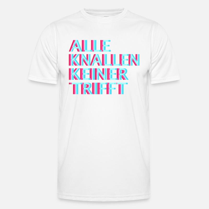 Speedcore Tekk Hardtekk Techno Raver EDM Uptempo Männer Funktions-T-Shirt