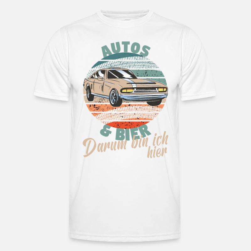 Kfz Mechatroniker Bier Schrauber Tuning Mechaniker Männer Funktions-T-Shirt