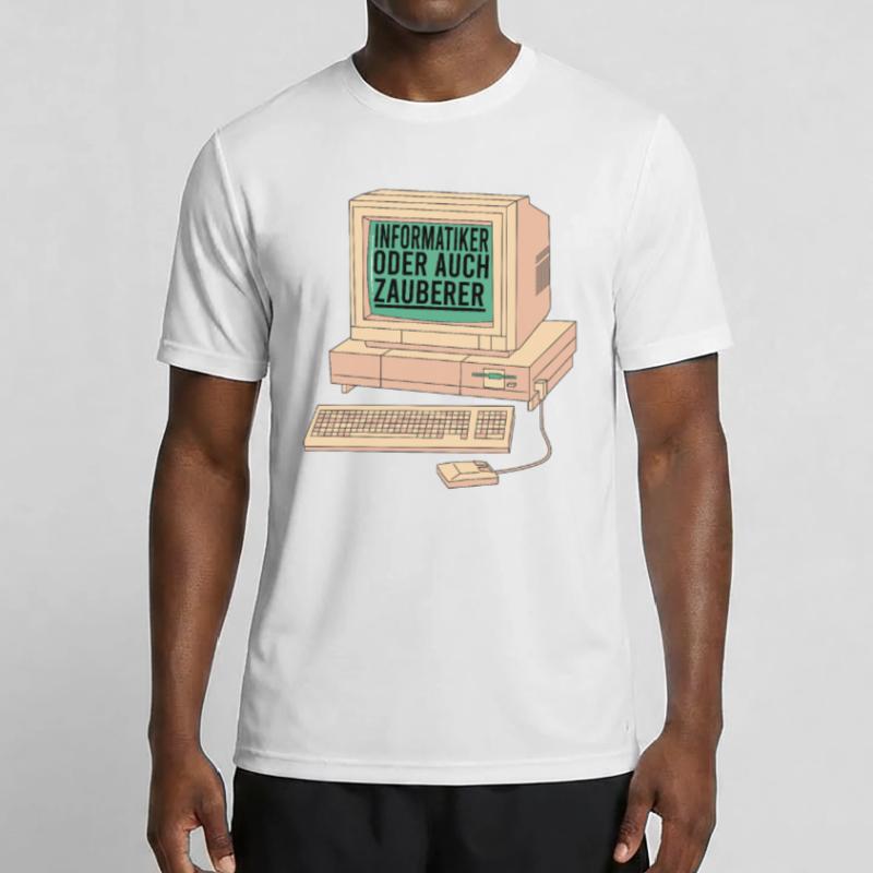 informatiker Informatik Computer Programmierer Männer Funktions-T-Shirt