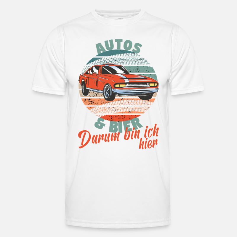 Kfz Mechatroniker Bier Schrauber Tuning Mechaniker Männer Funktions-T-Shirt