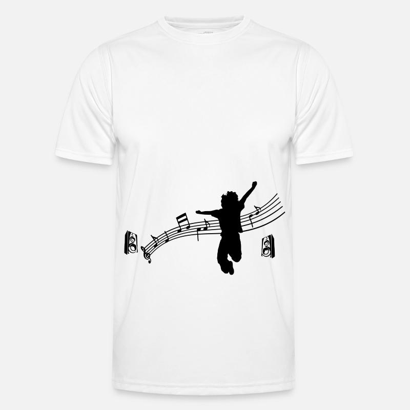 Musik Männer Funktions-T-Shirt