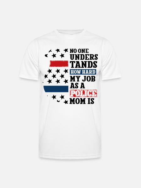 Polizei Polizist Polizeibeamte - Männer Funktions-T-Shirt - Weiß