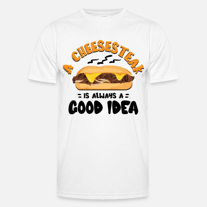 Philly Breakfast Sandwich Männer Funktions-T-Shirt