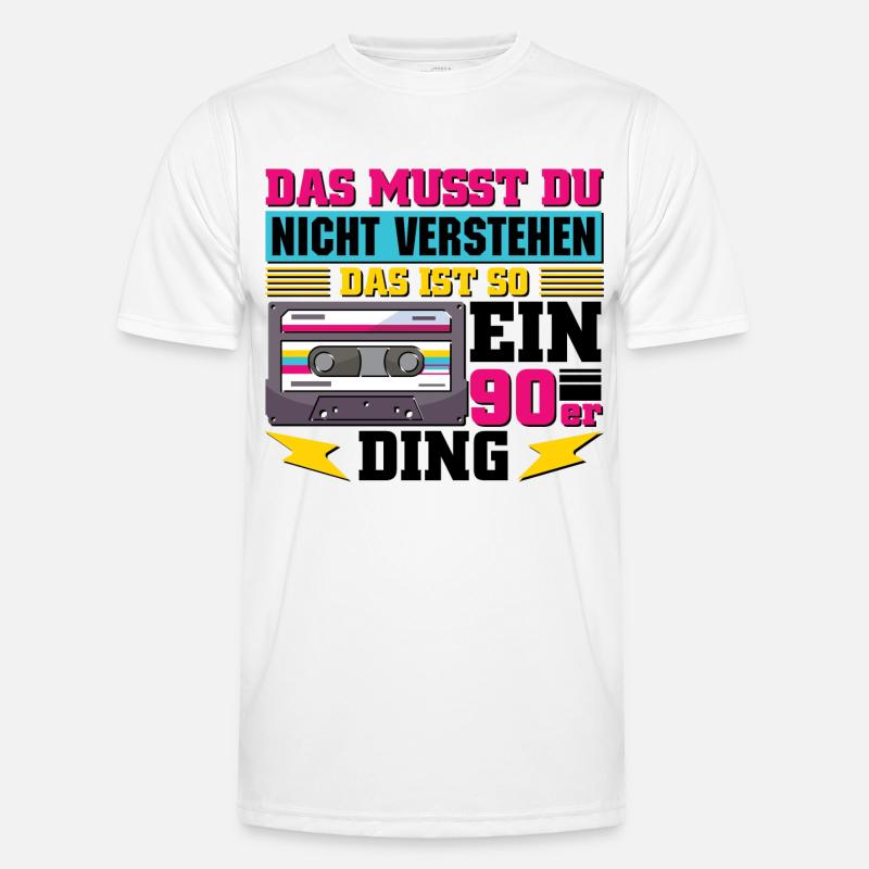 Das ist so ein 90er Ding Männer Funktions-T-Shirt