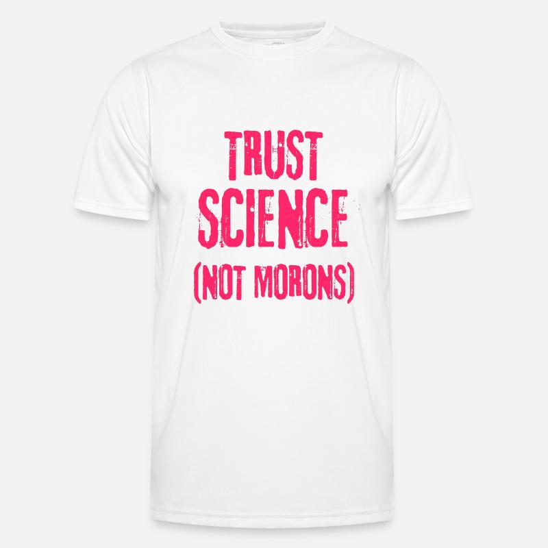 Science Climate change choose policy environment co2 Men's Functional T-Shirt