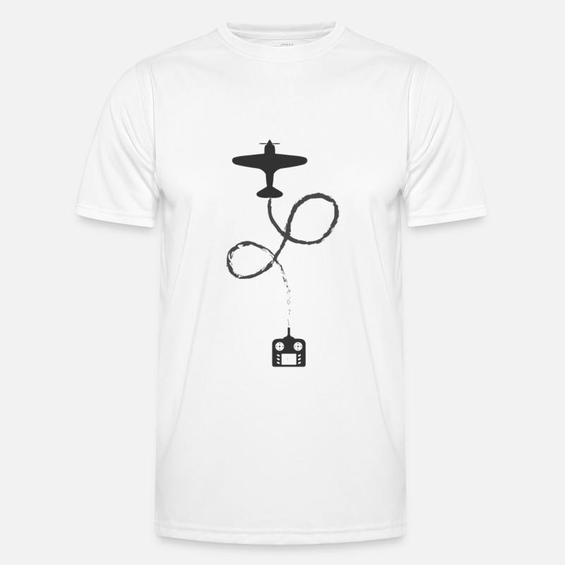 Model airplane pilot design Men's Functional T-Shirt