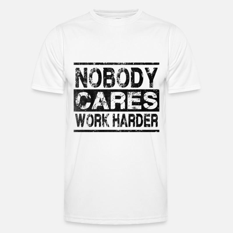 Work Harder Männer Funktions-T-Shirt