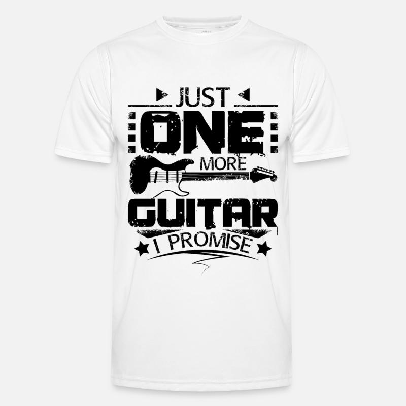 One more e-guitare T-shirt sport Homme