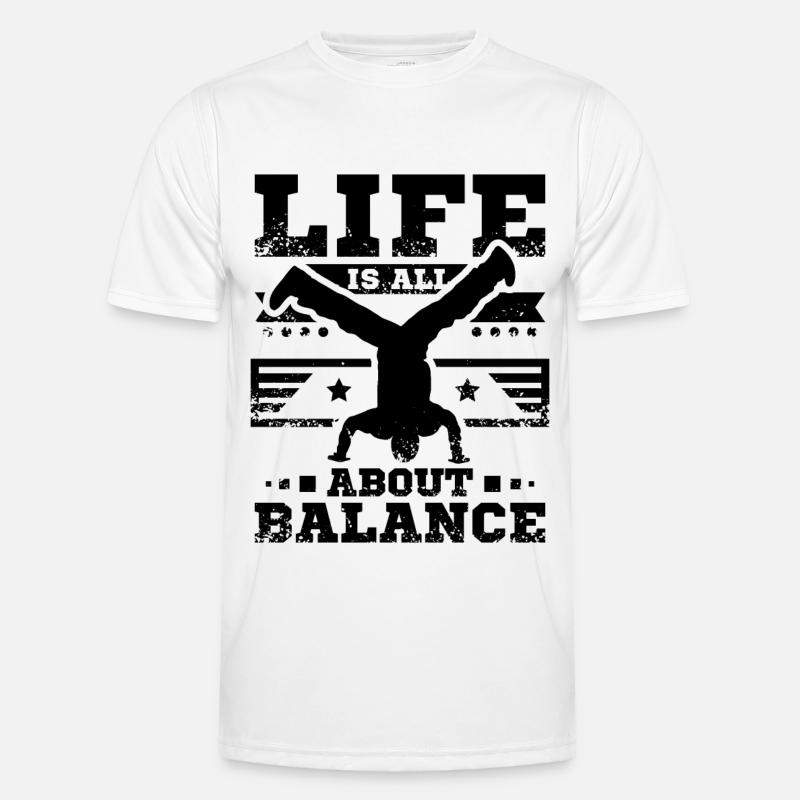 Breakdance Männer Funktions-T-Shirt