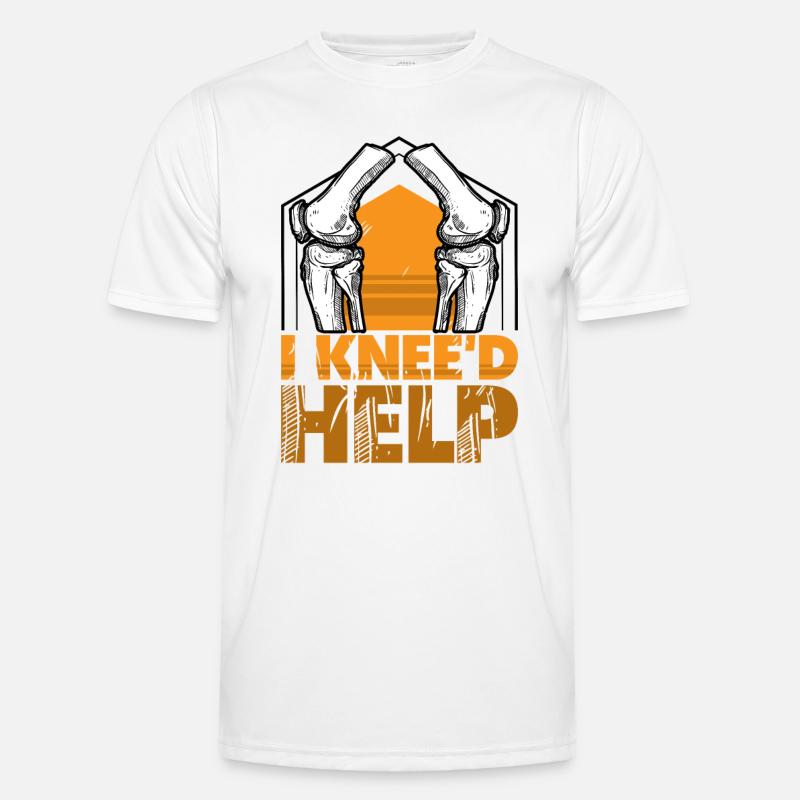 I Knee'd help Männer Funktions-T-Shirt