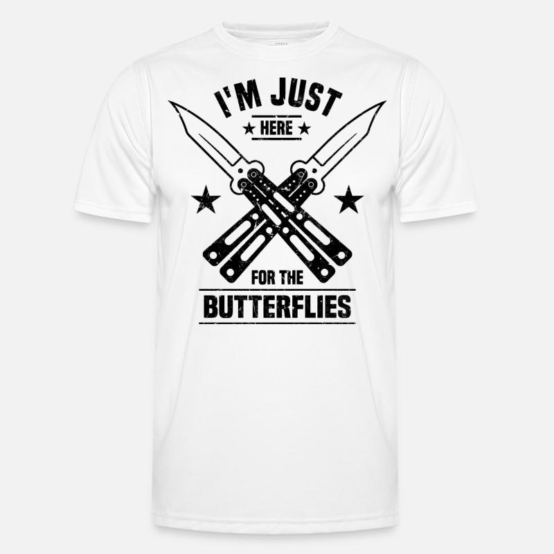 Knife Collector Men's Functional T-Shirt