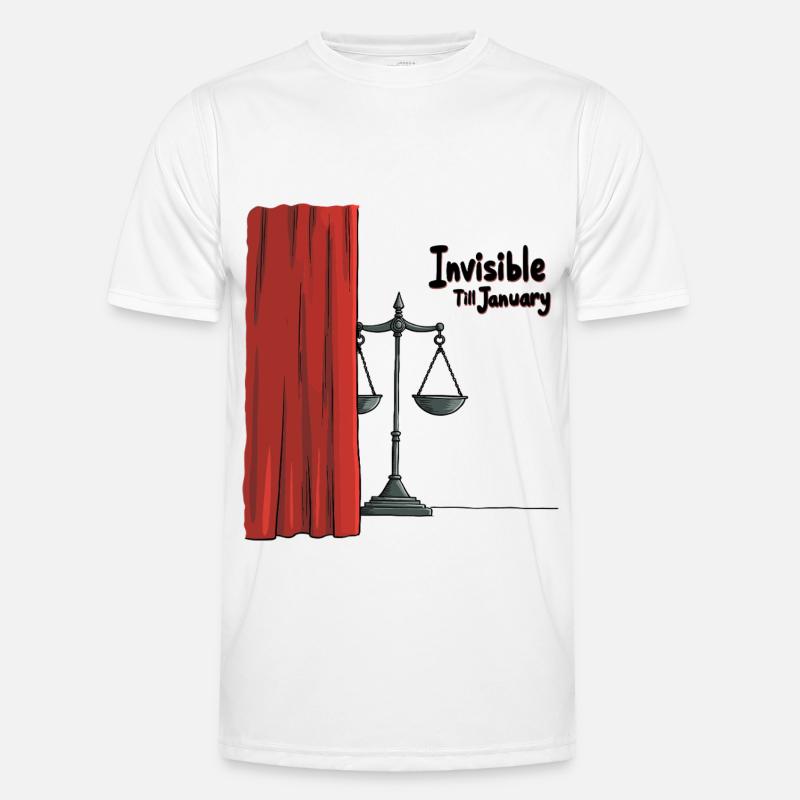 Invisible until January Men's Functional T-Shirt