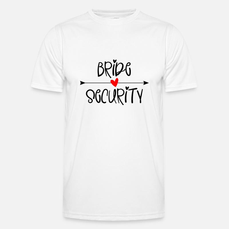 Bride Security Men's Functional T-Shirt