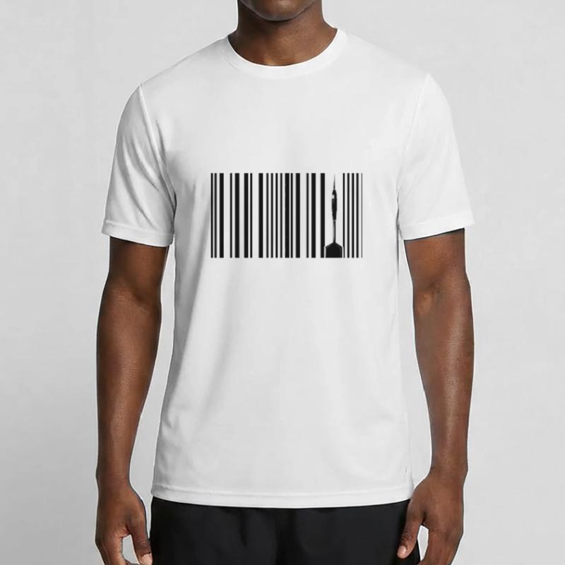 Darts Darts Player Darts "Dart-Barcode-Dartcode" Men's Functional T-Shirt