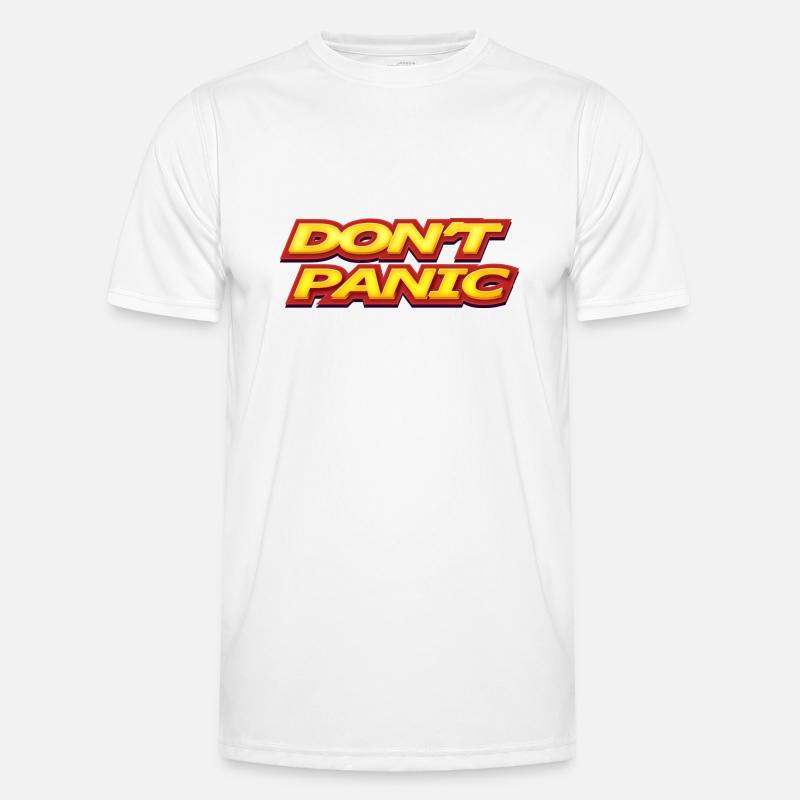Don't Panic Men's Functional T-Shirt