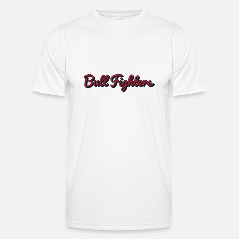 Stier kampf Männer Funktions-T-Shirt