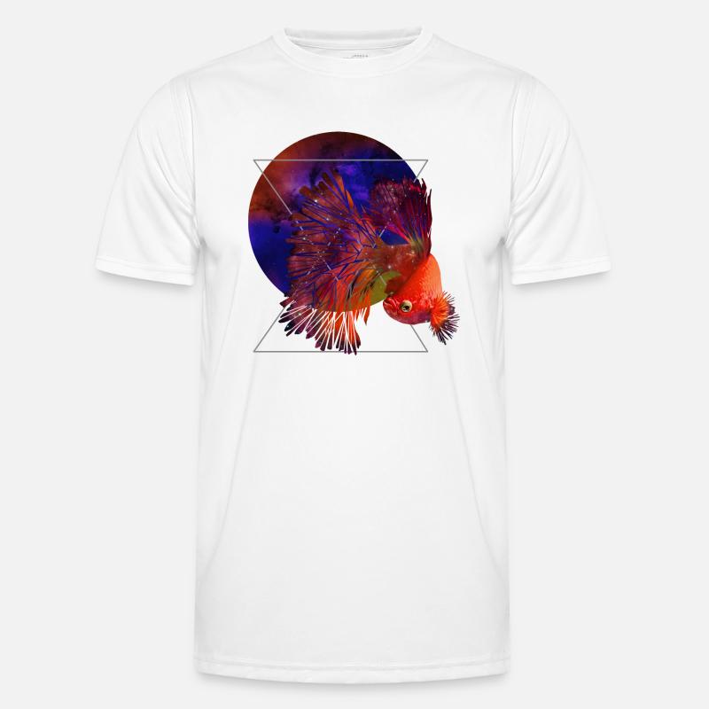Poissons de l’espace T-shirt sport Homme