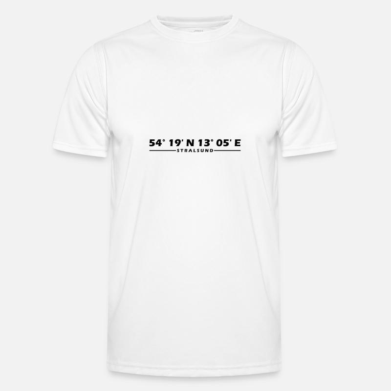 Stralsund coordinates - Men's Functional T-Shirt - white
