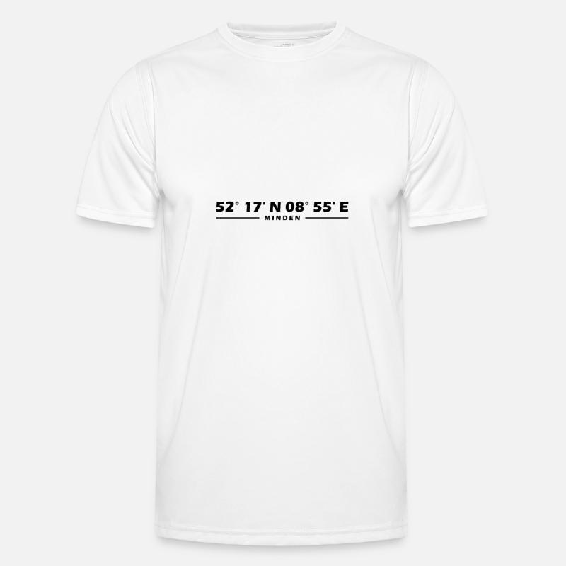 Minden coordinates - Men's Functional T-Shirt - white