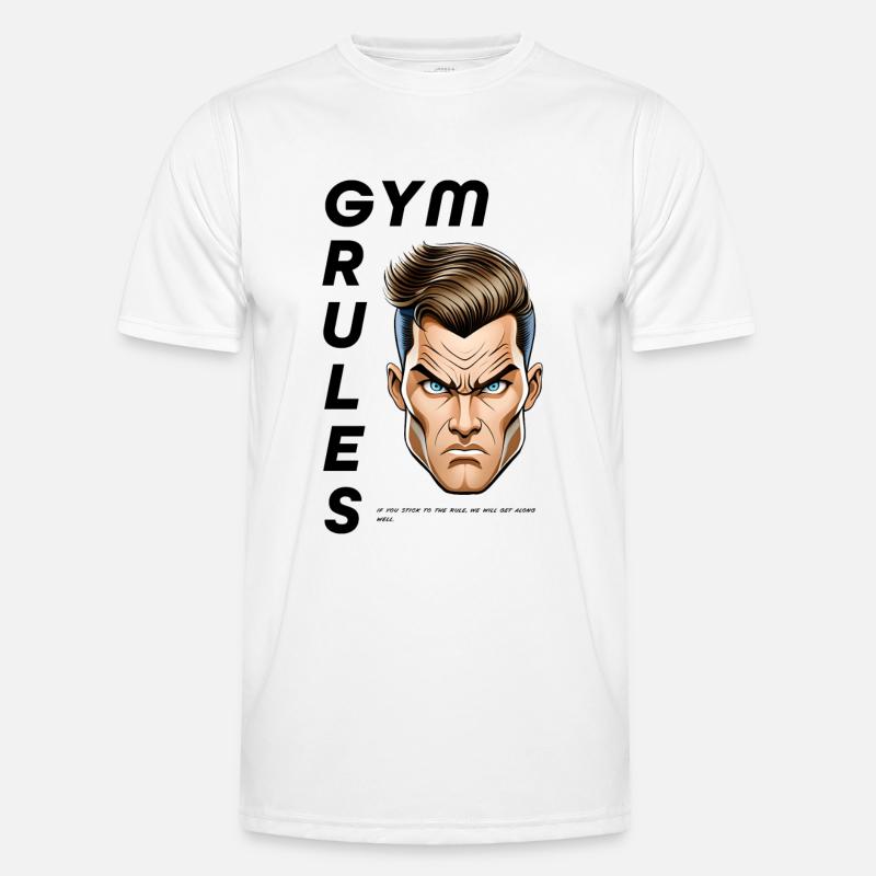 GYM RULES Männer Funktions-T-Shirt