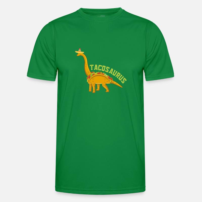 Tacosaurus Dinosaurier T-Rex Geschenk Geschenkidee Männer Funktions-T-Shirt